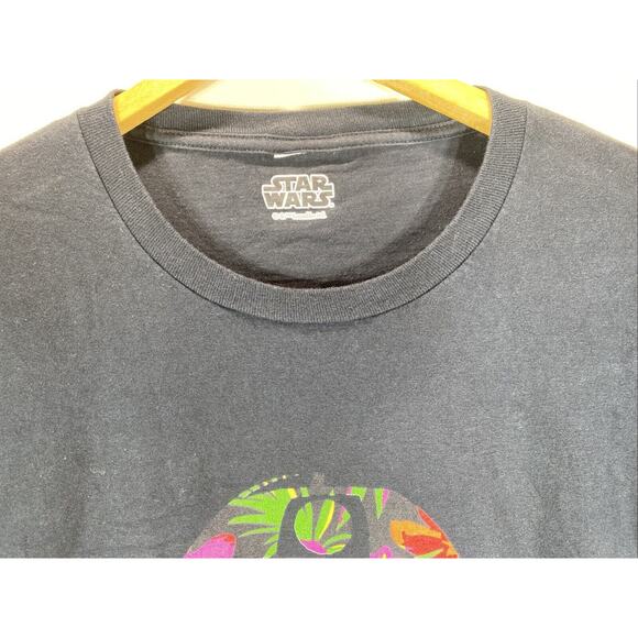 Star Wars R2D2 Floral Graphic Short Sleeve T-shirt 4xl Chest 58/60 Never Worn - Picture 3 of 5